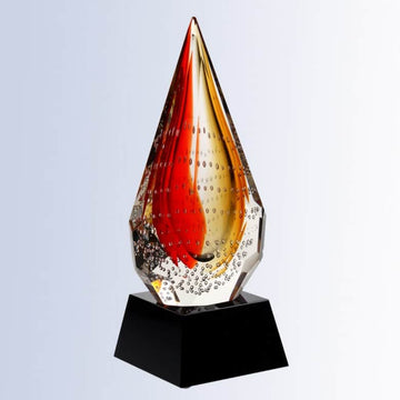 art glass, art glass crystal awards, custom crystal awards, custom awards, abstract awards, glass art, abstract award ,best award 2022
